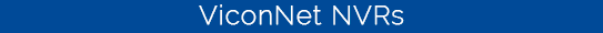 ViconNet NVRs